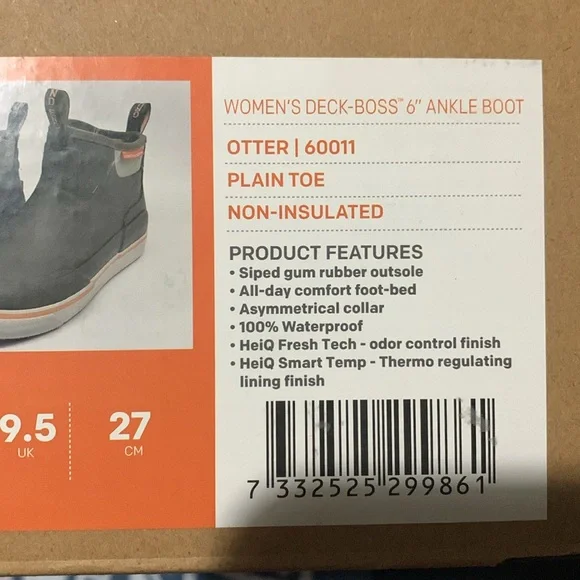 Grundens Women’s DECK-BOSS Ankle Boot - Picture 12 of 14